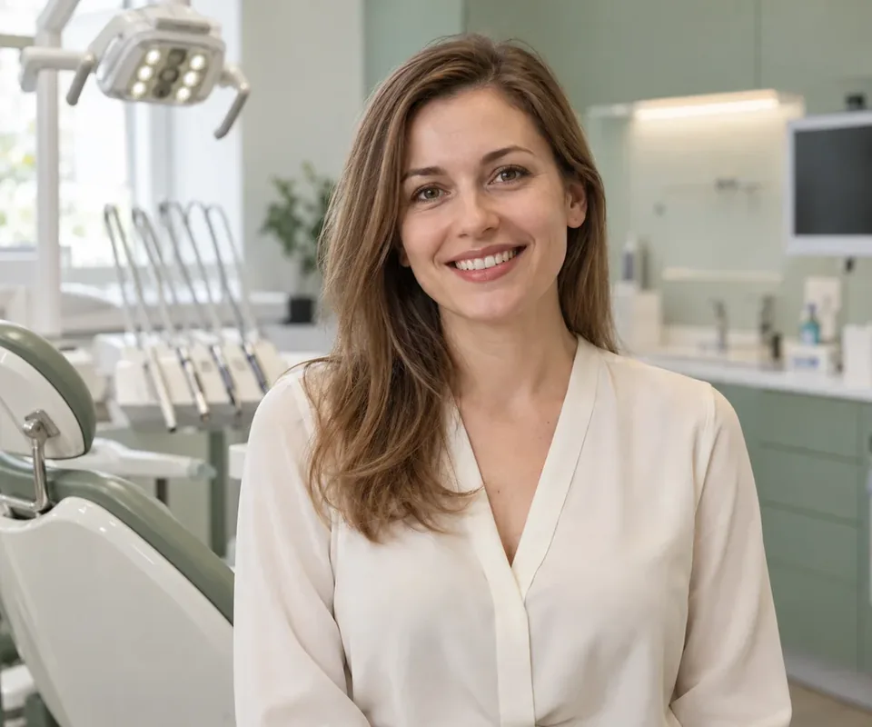 Natural smile: imagery for the dental concept